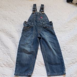 Genuine Kids Osh Gosh overalls Floral